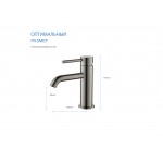 Смеситель Aquatek Европа для раковины вороненая сталь AQ1310BGM  Смеситель Aquatek Европа для раковины вороненая сталь AQ1310BGM