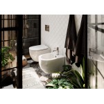 Унитаз подвесной Aquatek Европа 490*360*320 безободковый с сидением микролифт белый AQ1900T-00