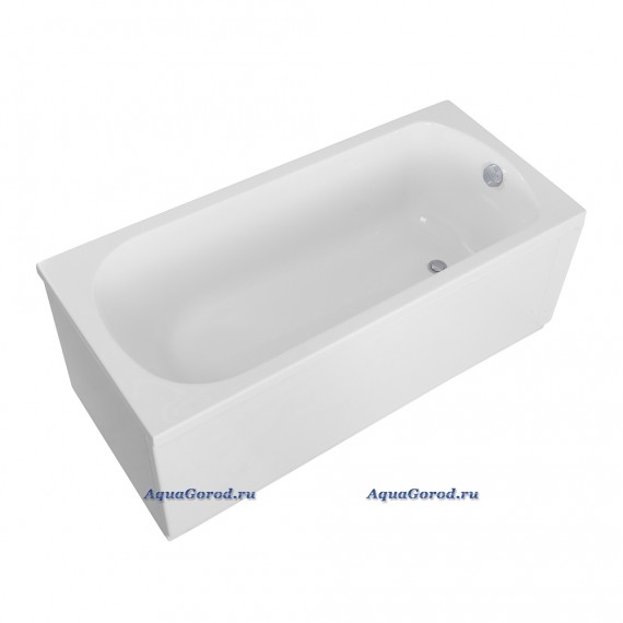 Ванна акриловая Cezares Eco 155x70 белый ECO-155-70-41-W37