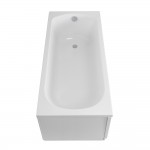 Ванна акриловая Cezares Eco 155x70 белый ECO-155-70-41-W37