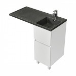 Тумба под раковину AQUATON Лайн 40 под раковину 100 см 1A232201LF010