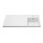 Раковина AQUATON Лайн 1000 белая правая 1A72073KLF010 