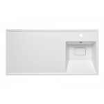 Раковина AQUATON Лайн 1000 белая правая 1A72073KLF010 