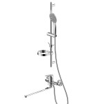 Комплект Lemark для ванной комнаты 2 в 1 хром LM7305C