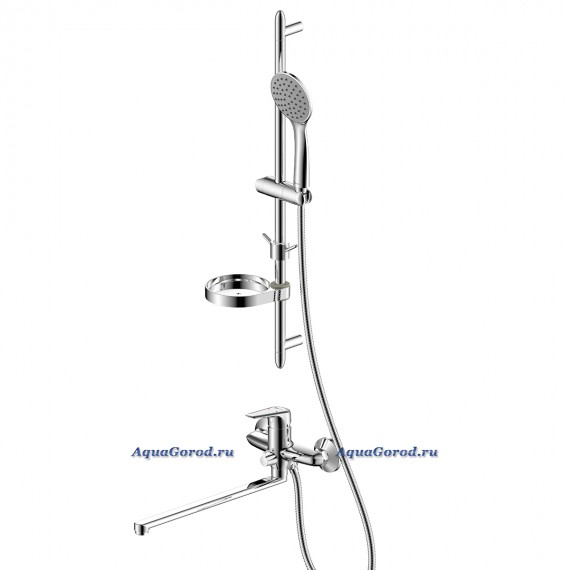 Комплект Lemark для ванной комнаты 2 в 1 хром LM7305C