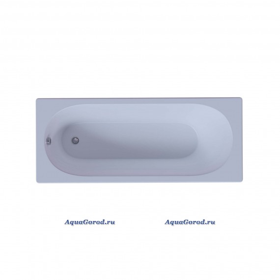 Ванна акриловая Aquatek Оберон 150x70 см прямоугольная универсальная OBR150-0000001
