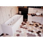 Ванна акриловая Aquatek Оберон 150x70 см прямоугольная универсальная OBR150-0000001