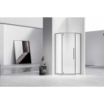 Душевой уголок Vincea Slim-N 90х90 профиль вороненая сталь стекло прозрачное VSP-4SN900CLGM Душевой уголок Vincea Slim-N 90х90 профиль вороненая сталь стекло прозрачное VSP-4SN900CLGM