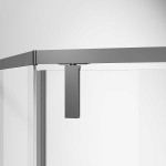 Душевой уголок Vincea Slim-N 90х90 профиль вороненая сталь стекло прозрачное VSP-4SN900CLGM Душевой уголок Vincea Slim-N 90х90 профиль вороненая сталь стекло прозрачное VSP-4SN900CLGM