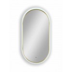 Зеркало-шкаф Континент Миаро / Miaro 50х100 с подсветкой золото 2582836779