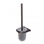 Ёршик для унитаза подвесной CEZARES LINER вороненая сталь LINER-TBS-V-GM