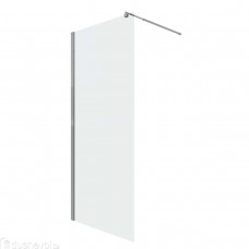 Душевая перегородка Niagara Eco 90х190 прозрачное стекло профиль хром NG-531-90