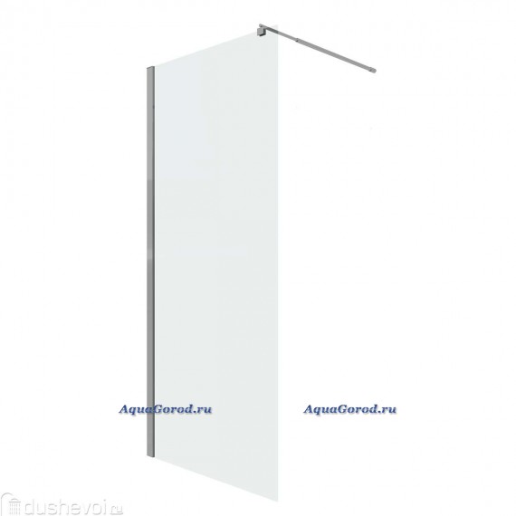 Душевая перегородка Niagara Eco 90х190 прозрачное стекло профиль хром NG-531-90 Душевая перегородка Niagara Eco 90х190 прозрачное стекло профиль хром NG-531-90
