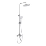 Душевая система BelBagno AURORA со смесителем и изливом хром AURORA-VSCM-CRM Душевая система BelBagno AURORA со смесителем и изливом хром AURORA-VSCM-CRM