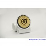 Ванна WHITECROSS Layla "ULTRA" 180x80 гидромассаж форсунки золото 0102.180080.100.ULTRA.GL