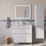 Тумба с раковиной Iddis Zodiac 80 напольная ZOD8CBFi95K