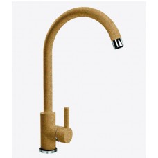 Смеситель DrGans СОЛО нержавеющая сталь терракота 319.03H.1123.406