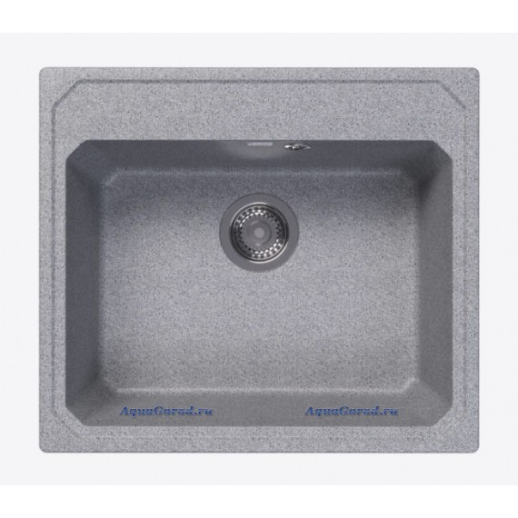 Мойка кухонная Florentina Кардинал 570 литьевой мрамор серый 29.030.D0570.408