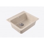 Мойка кухонная Florentina Кардинал 570 литьевой мрамор бежевый (терра) 29.030.D0570.405