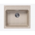 Мойка кухонная Florentina Кардинал 570 литьевой мрамор бежевый (терра) 29.030.D0570.405