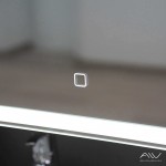 Зеркало-шкаф Alavann Cosmetic Light 80 с подсветкой и приближением белый глянец ALV1042001