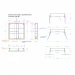 Зеркало-шкаф Alavann Cosmetic Light 80 с подсветкой и приближением белый глянец ALV1042001