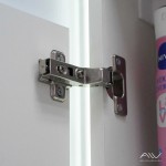 Зеркало-шкаф Alavann Cosmetic Light 80 с подсветкой и приближением белый глянец ALV1042001