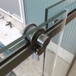 Душевой уголок BelBagno Soft 150х80 раздвижной прозрачное стекло оружейная сталь SOFT_CLOSE-2-AH-1-150/80-C-GM