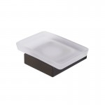 Мыльница подвесная Cezares SLIDER оружейная сталь SLIDER-SODS-GM