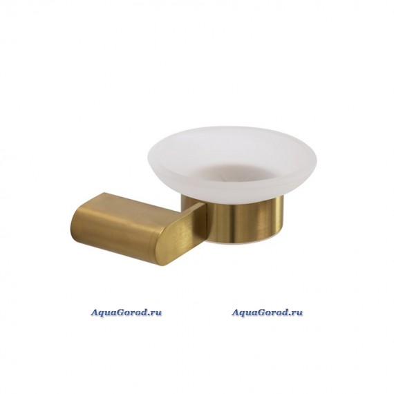 Мыльница подвесная Cezares брашированное золото STYLUS-SODS-BORO