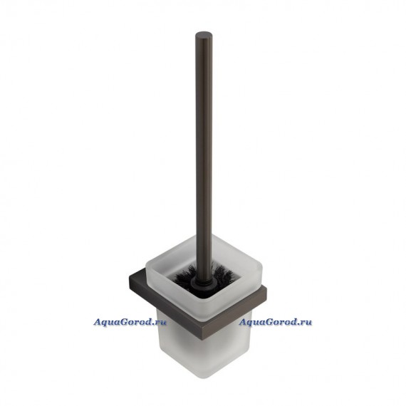 Ёршик для унитаза Cezares подвесной оружейная сталь SLIDER-TBS-V-GM