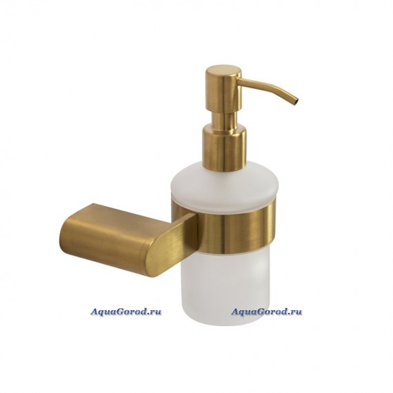 Диспенсер для мыла подвесной Cezares STYLUS брашированное золото STYLUS-SOIS-V-BORO