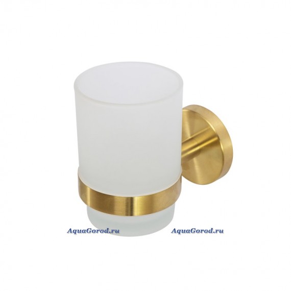 Стакан подвесной Cezares стекло, брашированное золото RELAX-TUMS-BORO