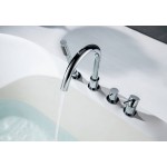 Смеситель на борт ванны AQUATEK Европа на 4 отверстия хром AQ1348CR Смеситель на борт ванны AQUATEK Европа на 4 отверстия хром AQ1348CR