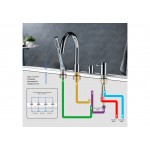 Смеситель на борт ванны AQUATEK Европа на 4 отверстия хром AQ1348CR Смеситель на борт ванны AQUATEK Европа на 4 отверстия хром AQ1348CR
