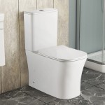Унитаз-компакт с бачком и сиденьем микролифт AZARIO Anteo SQUARE белый AZ-1218A 