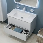 Тумба с раковиной Iddis Edifice 80 подвесная белый EDI80W0i95K