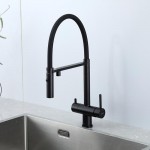 Смеситель кухонный Gappo со встроенным краном питьевой воды и гибким изливом черный G4397-86 Смеситель кухонный Gappo со встроенным краном питьевой воды и гибким изливом черный G4397-86