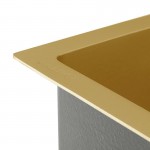 Кухонная мойка Gappo 60х50 золото GS6050-3
