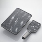 Душевая система Shevanik вороненая сталь S6136T