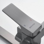 Душевая система Shevanik вороненая сталь S6136T