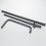 Душевая система Shevanik вороненая сталь S6136T