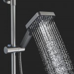 Душевая система Shevanik вороненая сталь S6136T