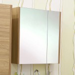Зеркало-шкаф Sanflor Ларго 70 L вяз швейцарский