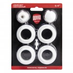 Комплект монтажный Royal Thermo 1”х 3/4" белый RT3/4W