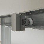 Душевой уголок Kubele DE018 RG-MAT-MT 90х90 цвет стекла матовый, профиль хром матовый