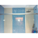 Шторка на ванну GuteWetter Practic Part GV-403A правая 180 см стекло бесцветное, профиль матовый хром