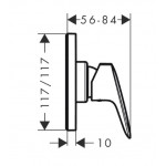 Смеситель для душа Hansgrohe Logis 71604000