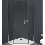 Душевое ограждение BelBagno Uno 195 P 1 90 C Cr стекло прозрачное