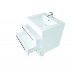 Тумба под умывальник 1Marka Соната 75 напольная белый У51039 Тумба под умывальник 1Marka Соната 75 напольная белый У51039